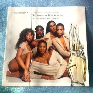 🆓 FREE W/ ANY BUNDLE Donna Karan Cashmere Mist & DKNY Be Delicious Sample Card